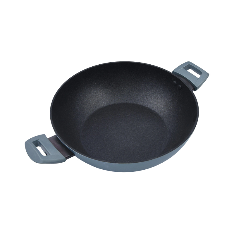 단조 알루미늄 Wok 양면 핸들